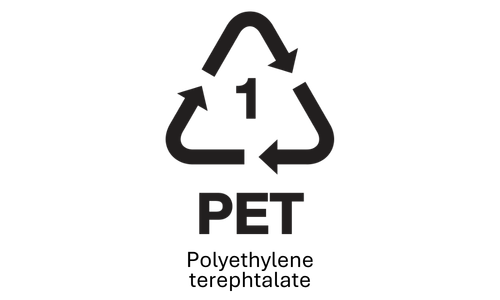 PET muovin merkintä