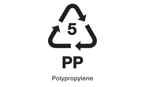 PP muovin merkintä